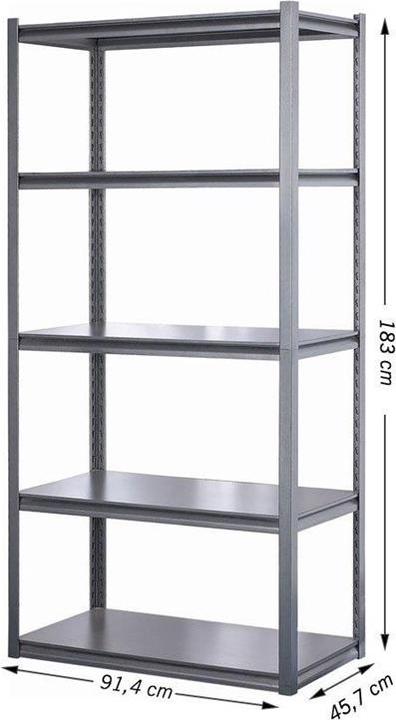 Haushalt STORAGE SHELF 183X91X45CM 200KG