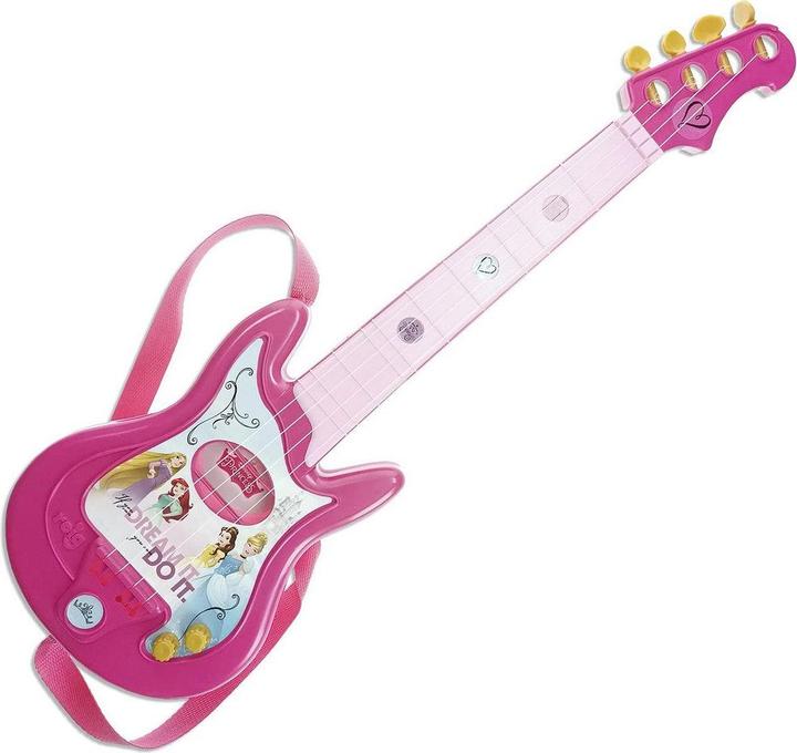 Actual product image Disney Princess Children's Guitar Microphone Pink Disney Princesses (English, French, Portuguese, Spanish)