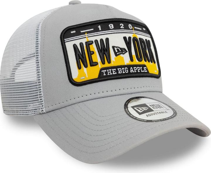 Actual product image New Era A-Frame Mesh Trucker Cap - BIG APPLE New York
