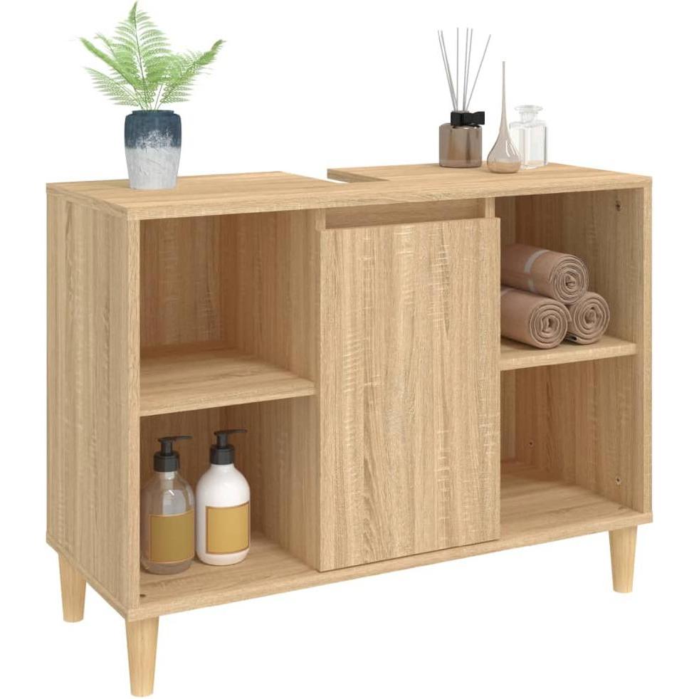 VidaXL, Waschbeckenunterschrank, Strom (80 x 33 x 60 cm)