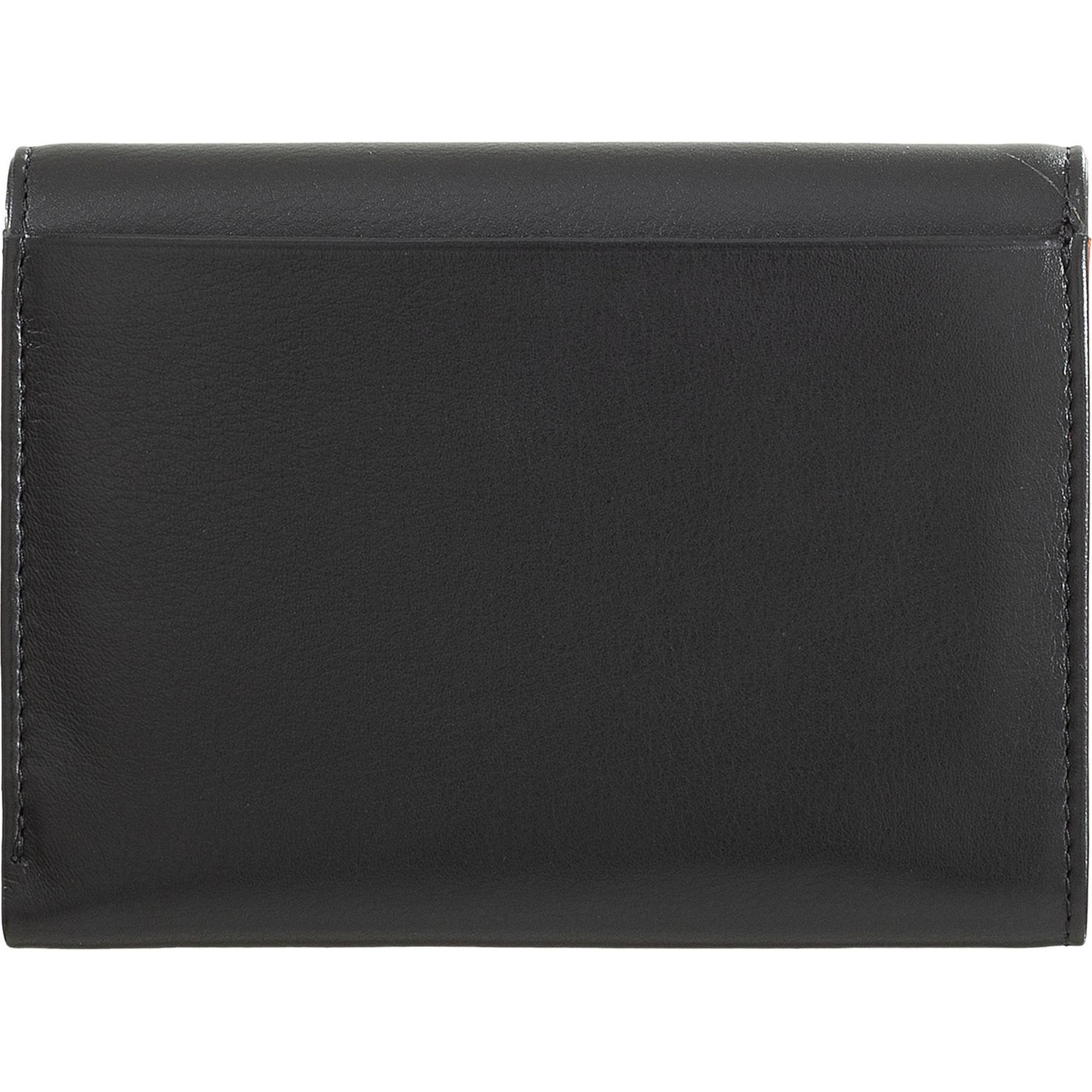 Thumbnail - Dudu, Damen, Portemonnaie, Geldbörse Leder 10 cm, Schwarz