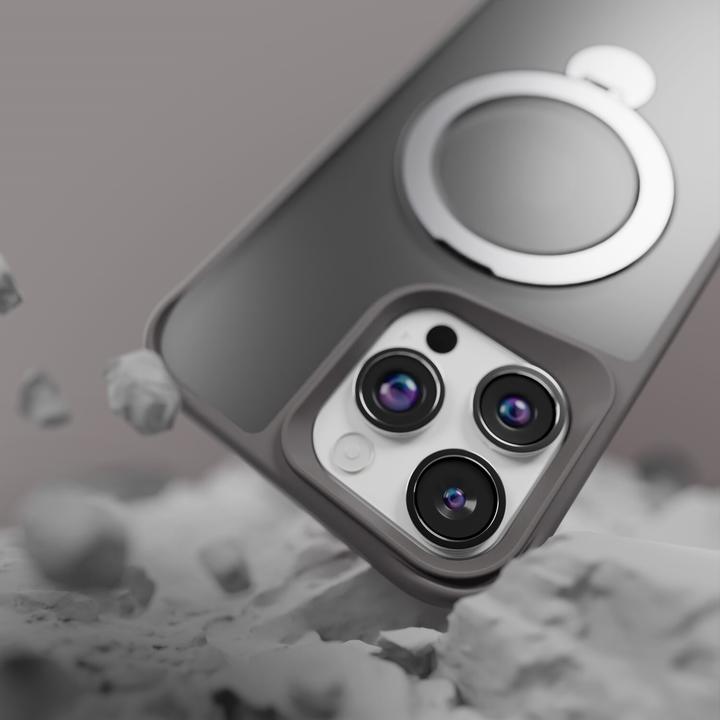 Produktbild Etteri Matt Mag Ring case for iPhone 17 Air grey (Apple iPhone 17 Pro)