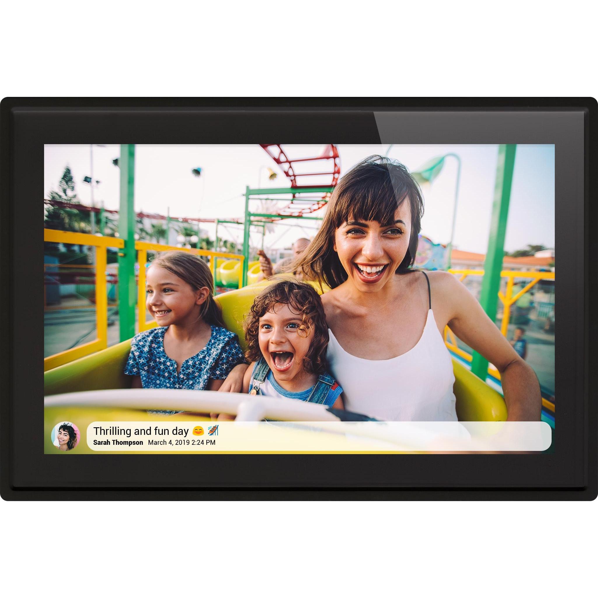 Braun Photo DigiFrame 1019 WiFi (10.10", 1280 x 800 Pixel), Digitaler Bilderrahmen, Schwarz
