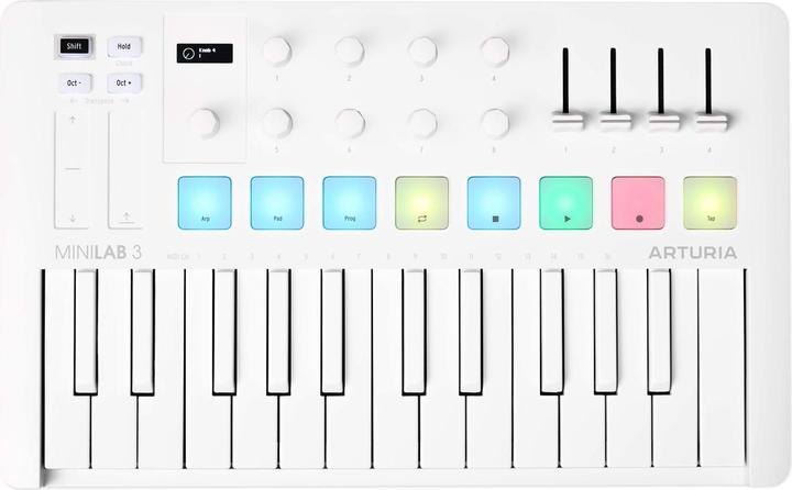 Actual product image Arturia MiniLab 3 White (Keyboards)