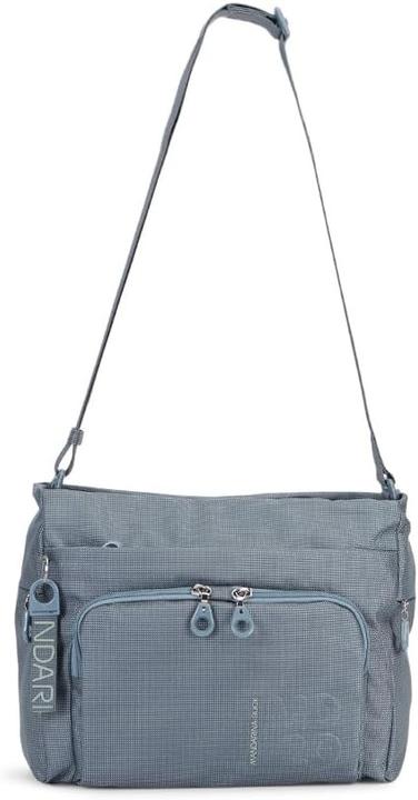 Actual product image Mandarina Duck Crossover Shoulder Bag with Adjustable Strap and Multiple Pockets