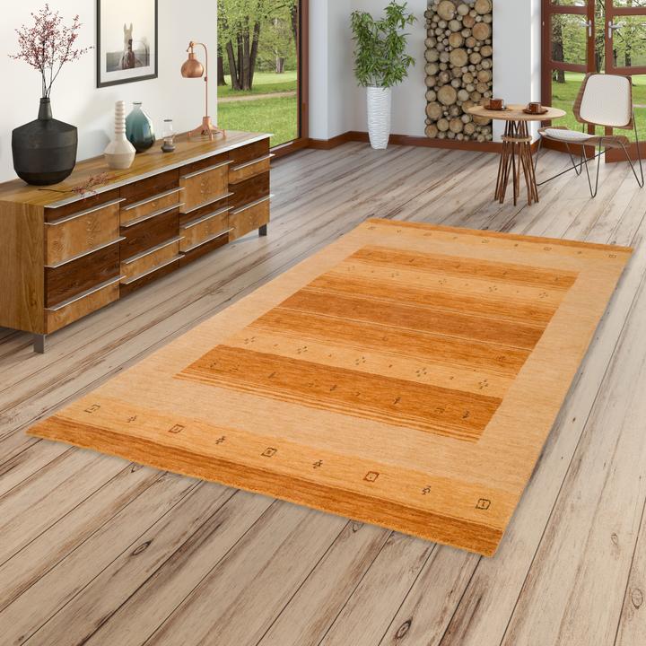 Actual product image Pergamon Natural Wool Rug Gabbeh Esta