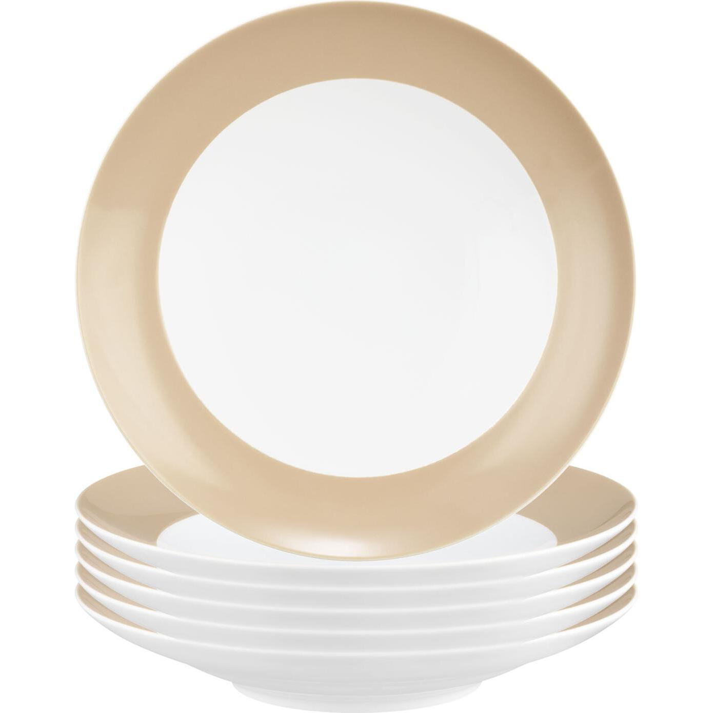 Seltmann Liberty Pure Colors Suppenteller, Teller, Beige