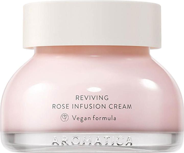 Actual product image Aromatica Reviving Rose Infusion Cream (50 ml, 24h cream)