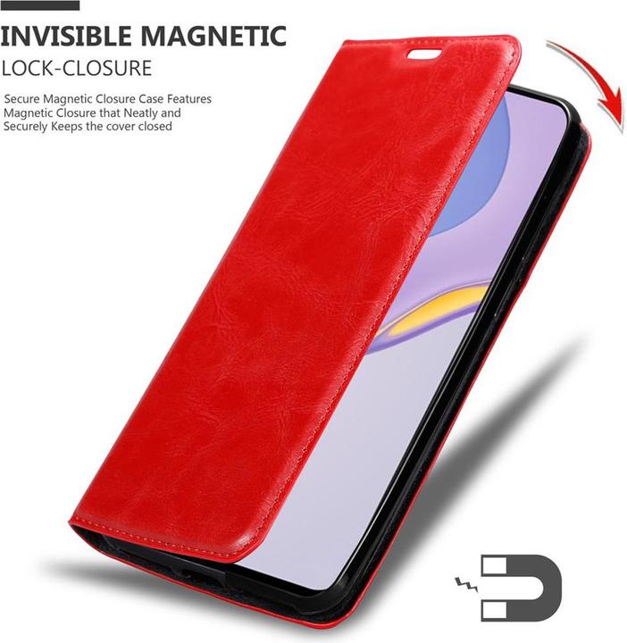 Actual product image Cadorabo Book Invisible Magnet Cover (Huawei Nova 7 5G)