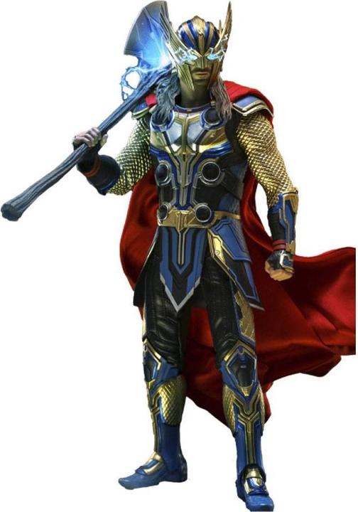 Actual product image Hot Toys Thor: Love and Thunder Masterpiece figurine 1/6 Thor (Deluxe Version) 32 cm