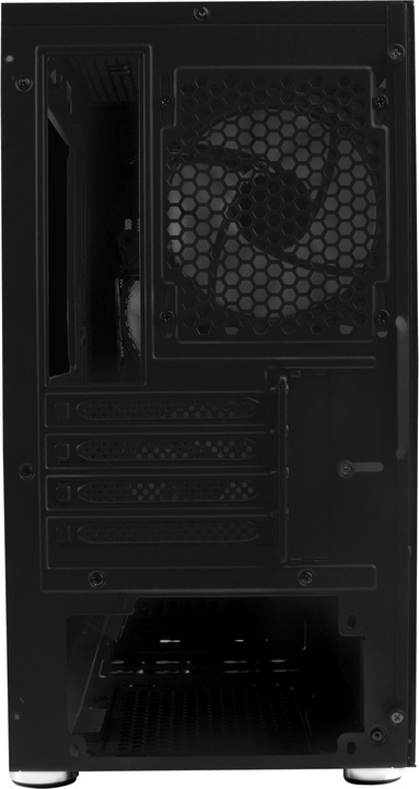 Actual product image Natec GENESIS Irid 353 ARGB - Micro Tower - PC - Acrylonitrile Butadiene Styrene (ABS) - S (ATX, Mini-ATX)