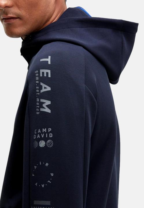 Produktbild Camp David Jacke Game.Set.Match Kapuzensweatjacke (M)