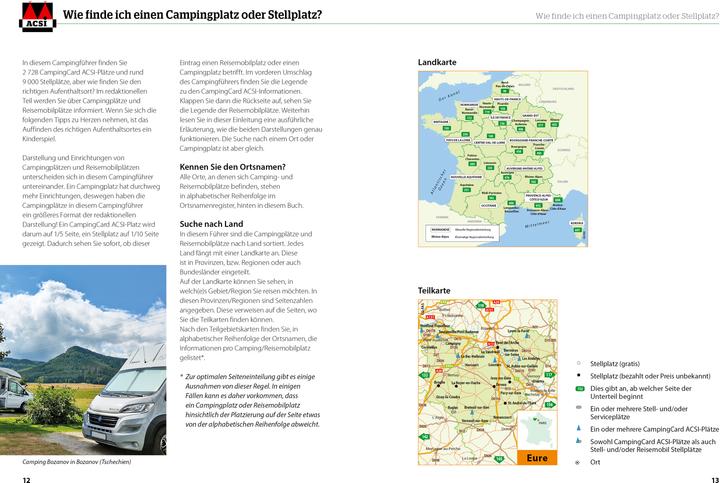 Immagine prodotto ACSI CampingCard & Stellplatzführer 2026