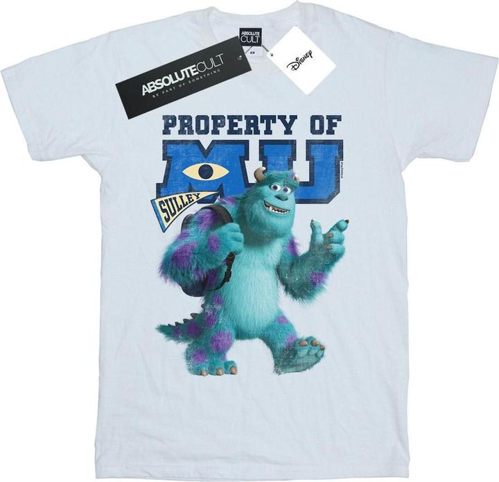 Immagine prodotto Disney Monsters University Property Of MU Sulley Maglietta Ampia Donna (S)