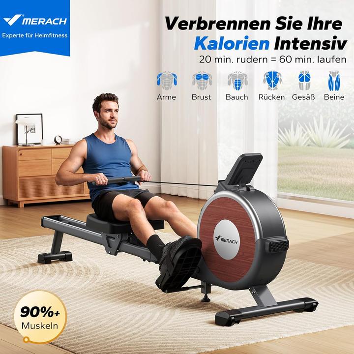 Produktbild Merach Rudergerät klappbar