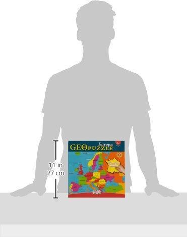 Produktbild Amigo GeoPuzzle Welt (68 Teile)