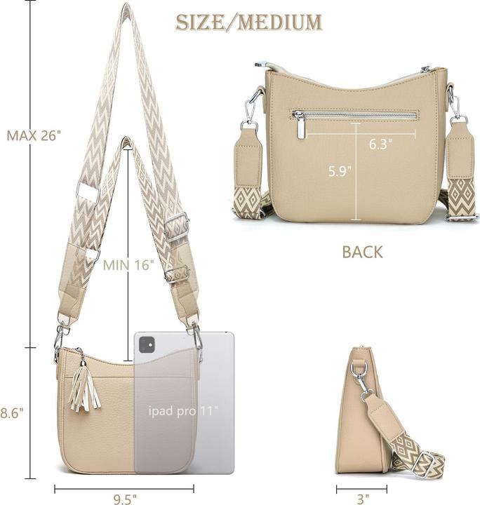 Produktbild Only-Bags.Store Handtasche Mittlere Tasche Umhängetasche Grosse Umhängetasche