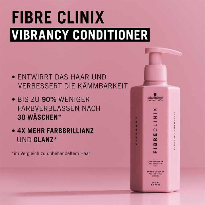 Actual product image Schwarzkopf Fibre Clinix - Vibrancy Conditioner (250 ml)