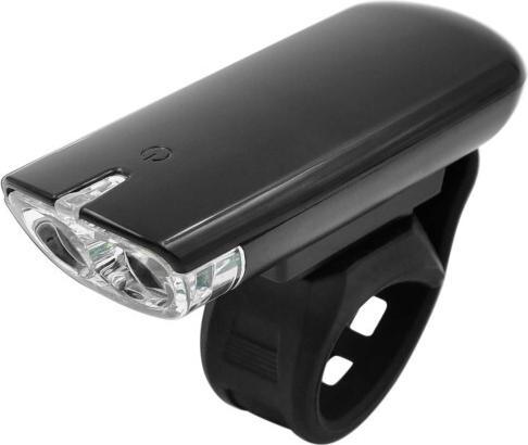 Actual product image Durca Battery-powered front light and bracket (25 lm)