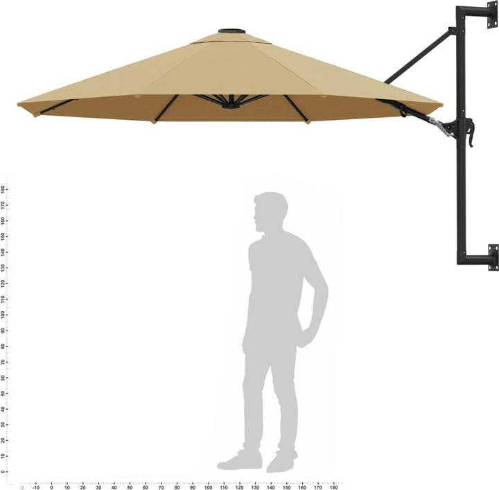 Actual product image vidaXL Sonnenschirm (3 m)