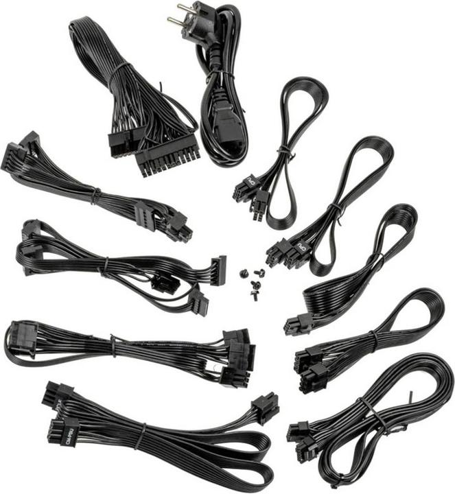 Image du produit Kolink Alimentation Regulator 80 PLUS Gold, ATX 3.0, PCIe 5.0, modulaire - 1200 Watt (1200 W)