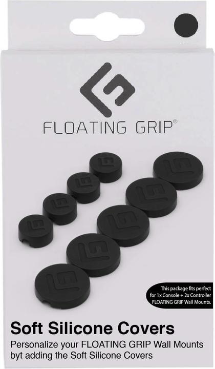 Floating Grip Wall Mount Covers (Black)