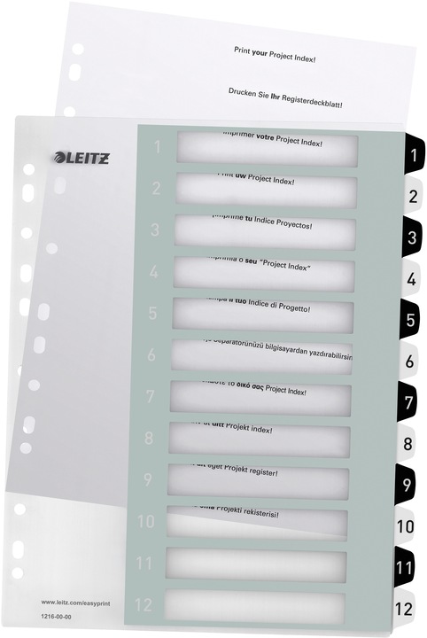 Produktbild Leitz Wow - Kunststoff-Register
