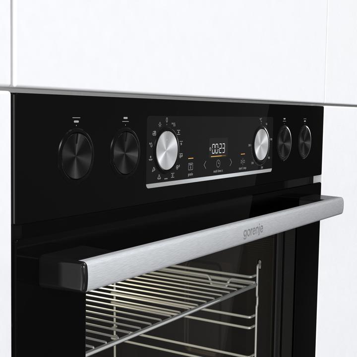 Actual product image Gorenje BCIX6737E05BG + ID640X (60 cm, Glass ceramic hob)
