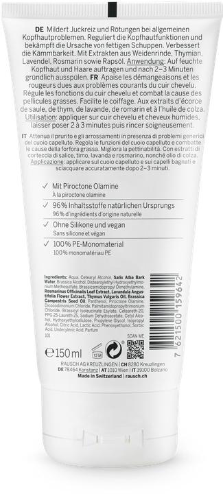 Actual product image Rausch Treatment conditioner with willow bark (150 ml)