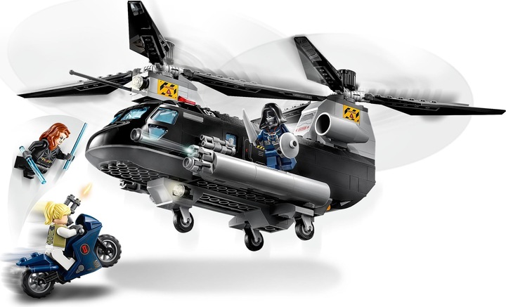 Actual product image LEGO Black Widows Helicopter Chase (76162, LEGO Marvel)