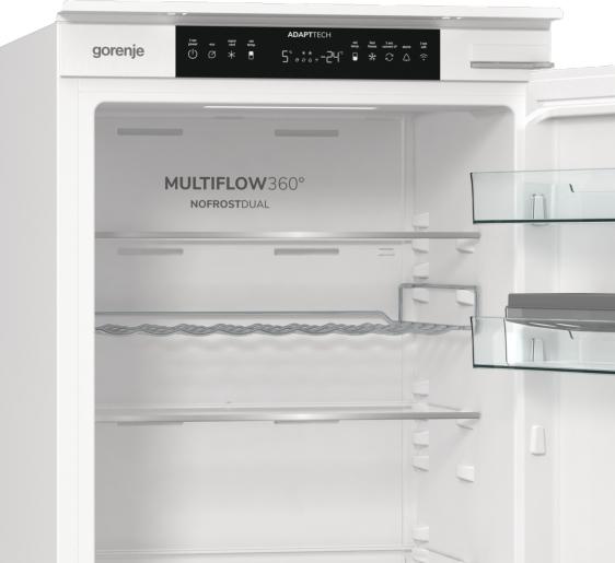 Produktbild Gorenje Kühl-Gefrierkombination NRKI517E61WF (252 l)
