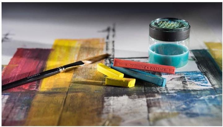 Image du produit Derwent Inktense crayons aquarelle, aquarelle, 24 pièces (24x)