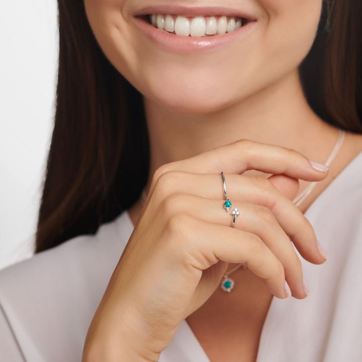 Produktbild Thomas Sabo Türkis Ring (56, 925 Silber)