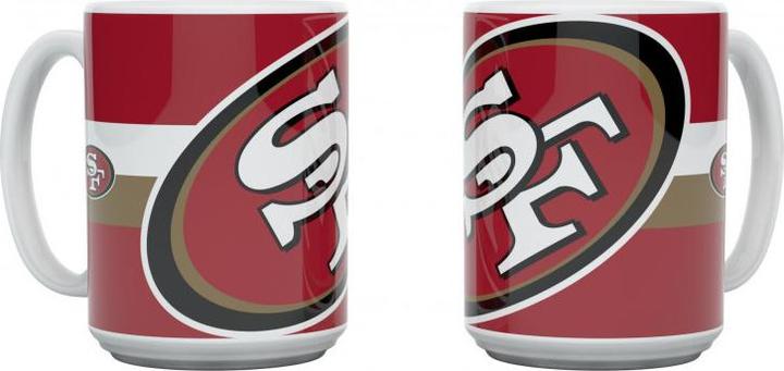 NFL San Francisco 49ers Tasse "Triple Logo" 450ml (450 ml)