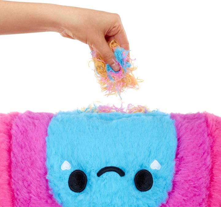 Actual product image MGA Fluffie Stuffiez Pillow Fight- Rainbow (31.75 cm)