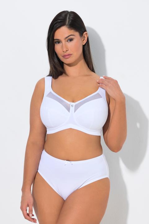 Actual product image Ulla Popken Illusion Mesh Support Bra (85 E)