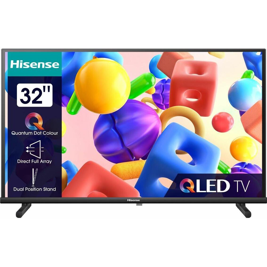Thumbnail - Hisense TV 32A5NQ (32", QLED, Full HD, 2024), TV, Schwarz