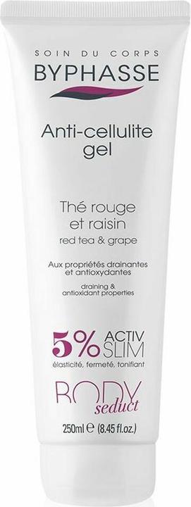 Byphasse Anti Cellulite Gel Roter Tee Traube 250ml (Körpergel, 250 ml)