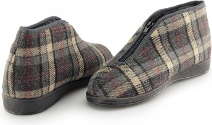Immagine prodotto Universal Textiles Pantofole termiche Jed Ii Pantofole con zip Plaid (41)
