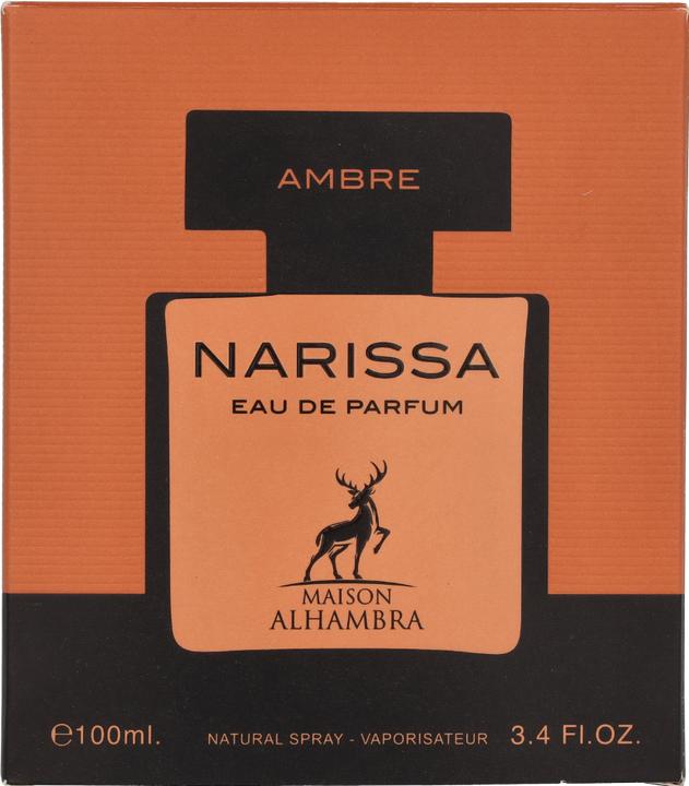 Actual product image Alhambra Narissa Ambre - EDP - Volume: 100 ml (Eau de parfum, 100 ml)
