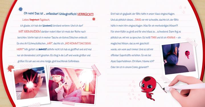 Actual product image Panini Miraculous: Marinettes Tagebuch (Hardcover)