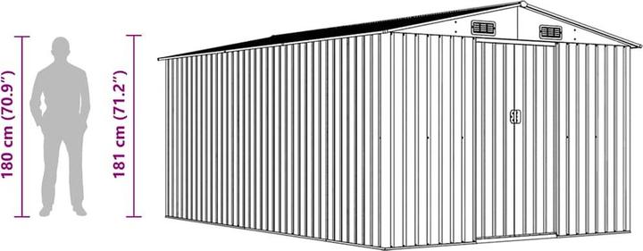 Produktbild vidaXL Gerätehaus