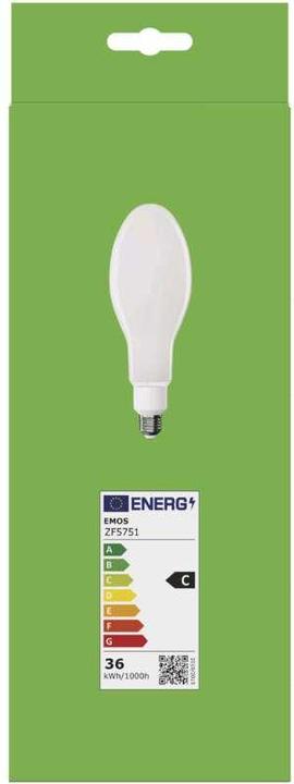 Image du produit Emos Lampe LED filament ED90 / E27 / 36 W (327 W) / 6 000 lm / Blanc neutre (E27, 36 W, 6000 lm, 1 x, C)