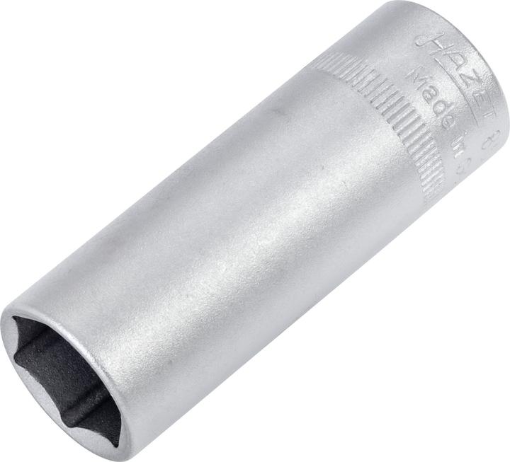 Actual product image HAZET Socket ∙ hexagon 850LG-13 ∙ Square, hollow 6.3 mm (1/4 inch) ∙ Outside hexagon traction profi… (13 mm)
