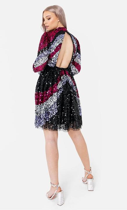 Image du produit Herba Abito Mini con Decorazioni a Paillettes (42)