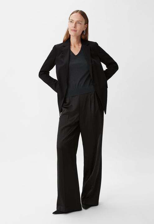 Actual product image Comma Strickpullover Strickpullover mit Glitzergarn (34)