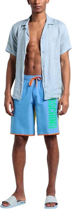 Actual product image Moschino Mens Colour Block Swim Shorts (XS)