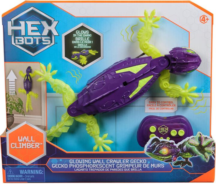 Produktbild Spin Master HEX interactive toy Wall Crawler Gecko Glow in The Dark