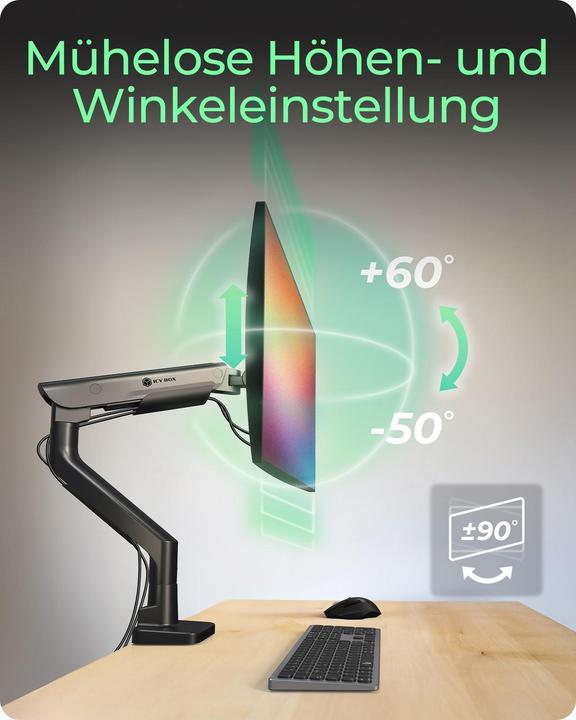 Produktbild Icy Box IB-MS701-T (Tisch, 57", 27 kg)