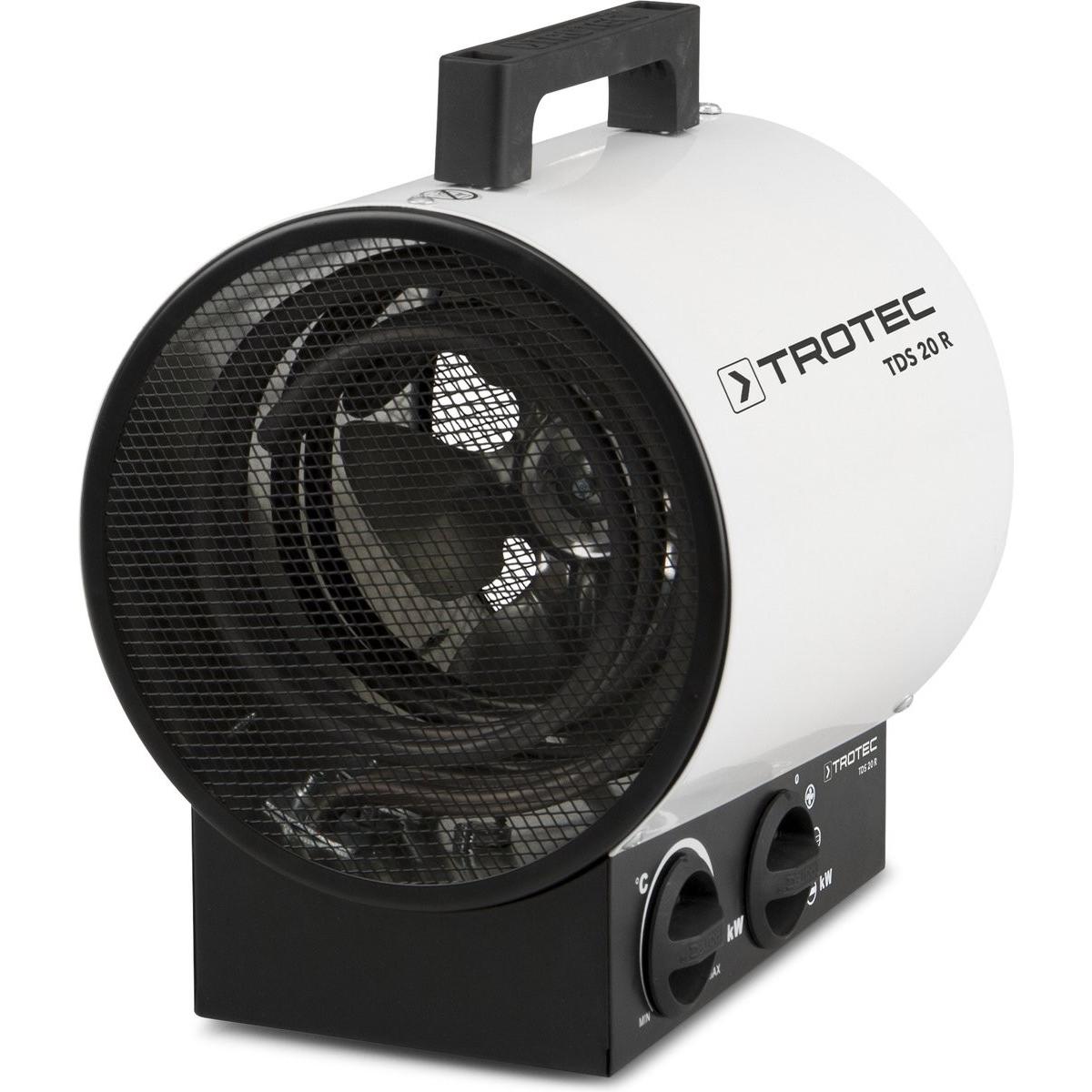 Trotec 1410000002 TDS 20 R Elektroheizer 3 kW, Termoventilatore
